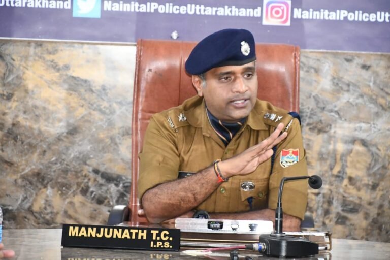 लुटेरे और चोरों के लिए केवल और केवल जेल- एसएसपी नैनीताल मंजूनाथ टी सी
