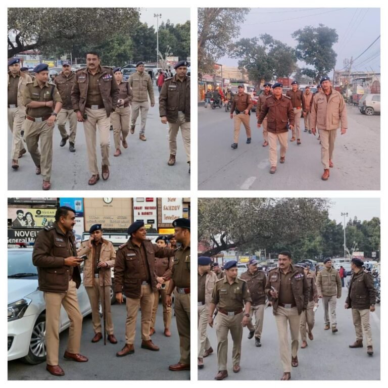 हाई अलर्ट मोड पर दून पुलिस खुद सड़कों पर उतरे देहरादून कप्तान